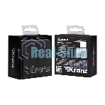 Выключатель Kranz STRONG 2 кл с подсветкой 10А с/у антрацит