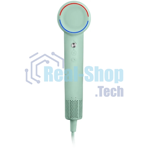 Фен Red Solution F572 зеленый/мятный, 1400 Вт, компактный, ионизация