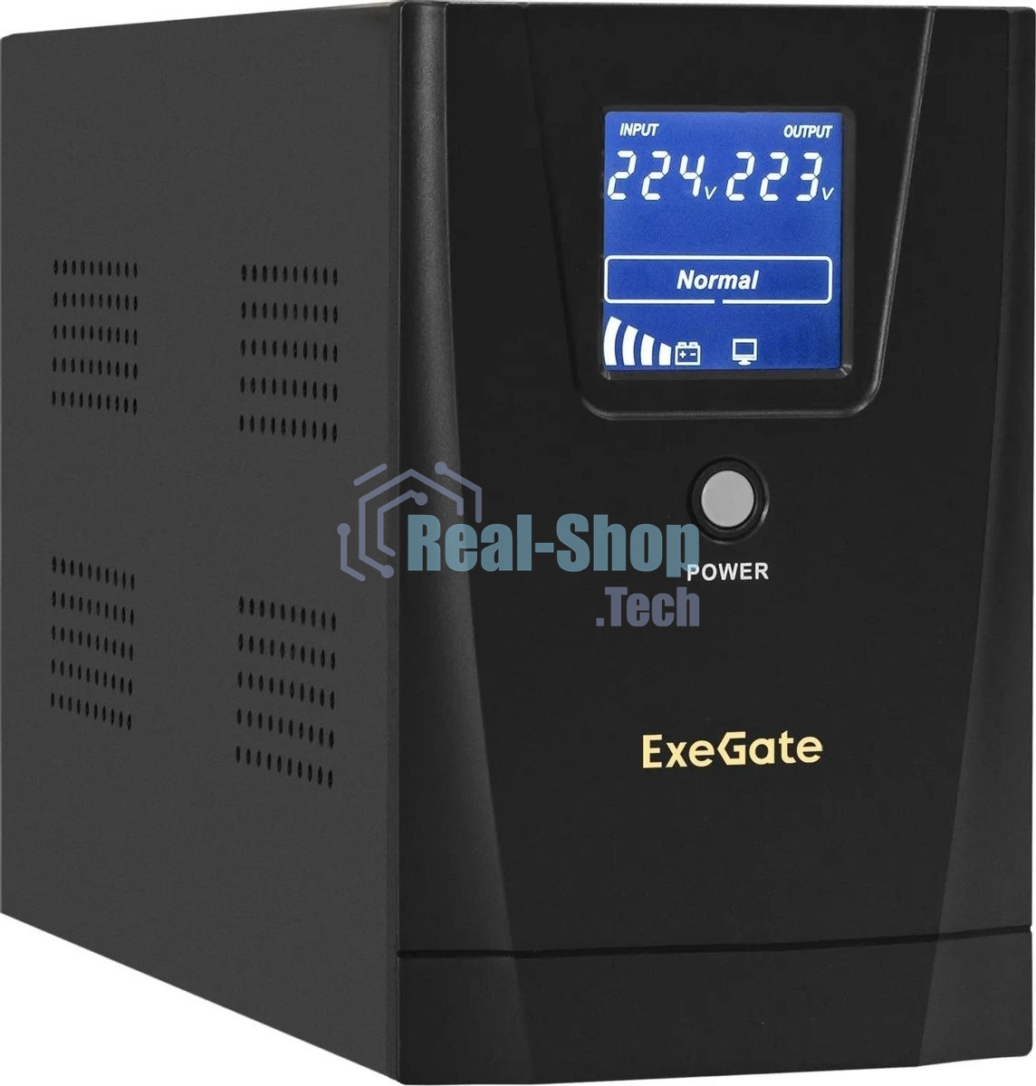 Источник бесперебойного питания ExeGate EX292631RUS SpecialPro Smart LLB-2000.LCD.AVR.4C13.RJ.USB 2000VA/1200W, LCD, AVR, 4*C13,RJ45/11,USB, металлический корпус, черный