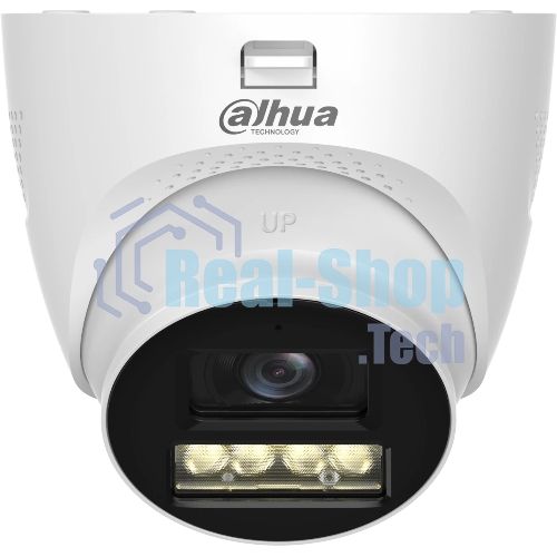 Камера видеонаблюдения аналоговая Dahua DH-HAC-HDW1200TQP-IL-T-0280B 2.8-2.8мм цв.