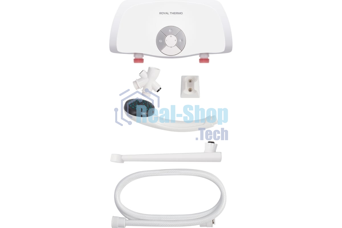 Водонагреватель электрический проточный Royal Thermo SmartFix TS белый, 2–3,7 л/мин, 3,5 кВт