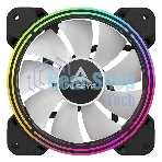 Вентилятор для корпуса Alseye Halo 4.0-B kit (3шт.) черный, 120 мм, 1300 об/мин, 24.8 дБ, 4 pin