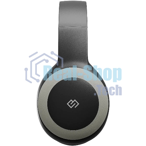 Беспроводные/проводные наушники Digma BT-15 черный/серый, накладные, Bluetooth + проводной, складная конструкция, до 10 ч