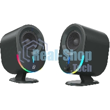 Акустическая система Оклик OK-303A 2.0 черный 20Вт BT