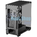 Компьютерный корпус Deepcool CG580 4F черный без БП ATX 6x120мм 3x140мм 2xUSB 3.0 audio bott PSU