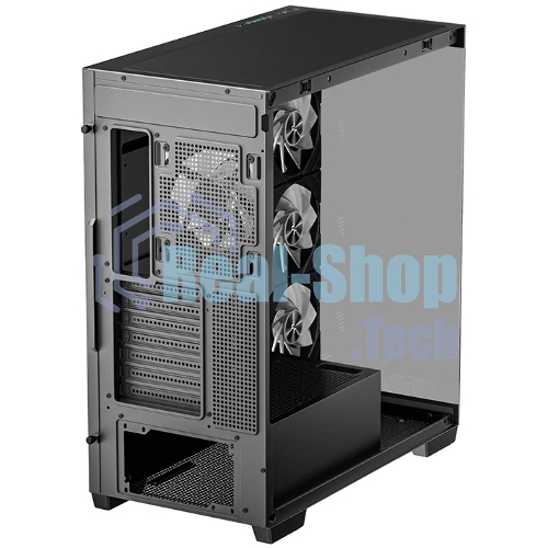Компьютерный корпус Deepcool CG580 4F черный без БП ATX 6x120мм 3x140мм 2xUSB 3.0 audio bott PSU