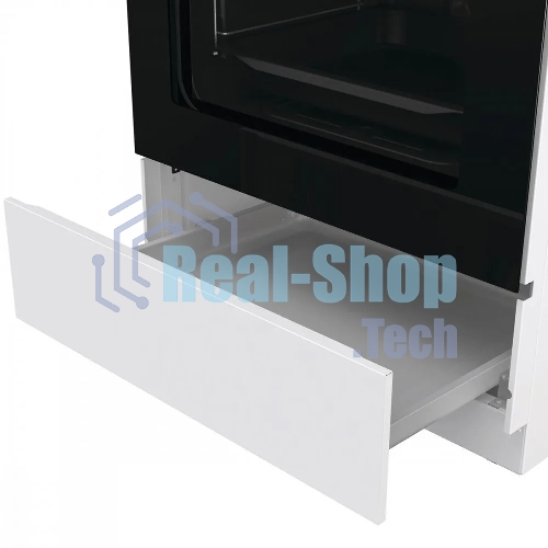 Плита газовая Gorenje GG6A11WF белый, конфорок 4 газовых, духовка 72 л, 60 см x 85 см x 60 см