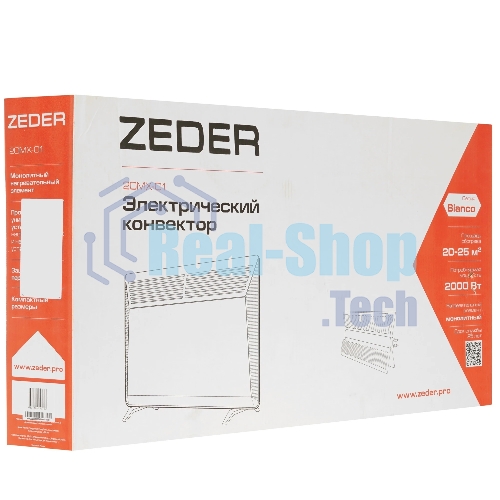 Конвектор электрический Zeder 20MX-01 MECHANICA MX