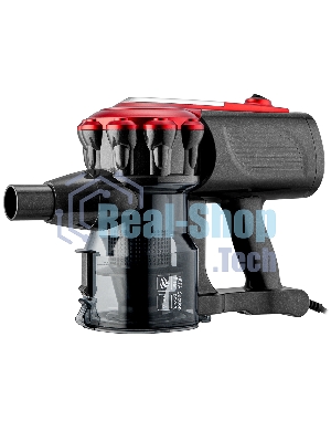 Пылесос вертикальный BRAYER BR4268 серый/красный, питание от сети, 185 Вт, уборка сухая, пылесборник 0,8 л