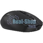 Мышь беспроводная Defender Vision MS-376 черный, 1600 dpi, радиоканал, Bluetooth, USB, кнопки - 4