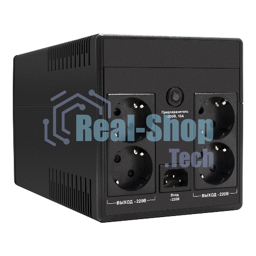 Источник бесперебойного питания ExeGate SpecialPro Smart LLB-1200.LCD.AVR.4SH 1200VA/750W, LCD, AVR, 4*Schuko, черный