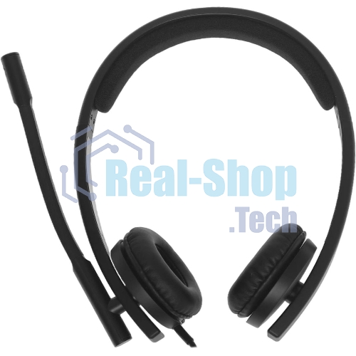 Гарнитура Logitech USB Headset H570e Stereo чёрный, проводная, USB