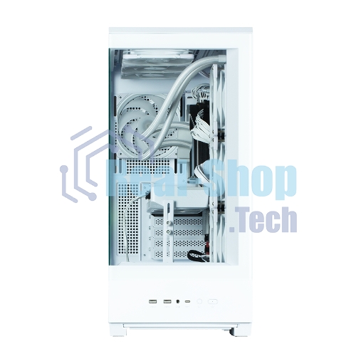 Компьютерный корпус ZALMAN P50 DS, ATX, WHITE, WINDOW, 2x3.5