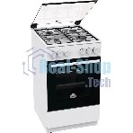 Плита газовая Gorenje GG5A10WH белый, конфорок 4 газовых, духовка 70 л, 50 см x 85 см x 59.4 см