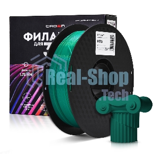 Филамент Crown Micro CM-FILPETG017G PETG 1.75 1кг темно-зеленый
