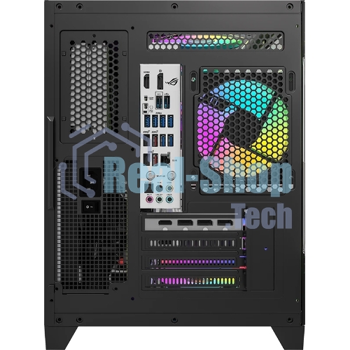 Компьютерный корпус AeroCool/Formula Crystal Z6M Floe черный без БП mATX 4x120мм 2xUSB3.0 audio bott PSU
