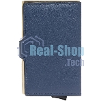 Картхолдер Piquadro Lyra PP5649W92R/BLU4 синий, натуральная кожа