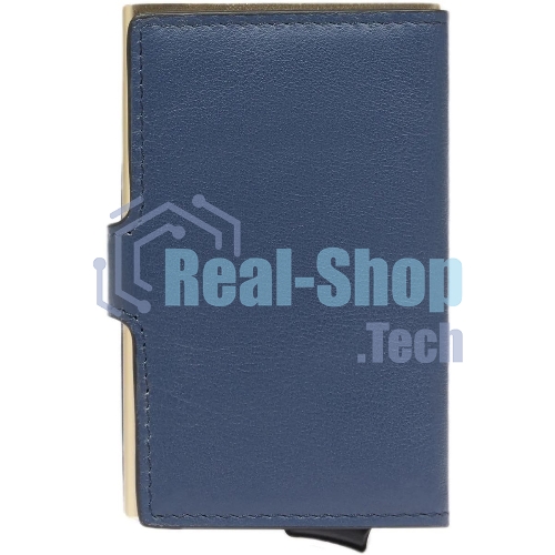 Картхолдер Piquadro Lyra PP5649W92R/BLU4 синий, натуральная кожа