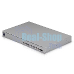 Ubiquiti UniFi Switch Pro XG 10 PoE PoE-коммутатор в стойку, 10х 10G RJ45, 2х 10G SFP+, раздача 400 Вт