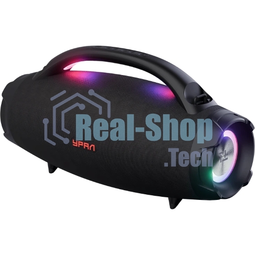 Колонка портативная Ural Урал ТТ М6+ черный/черный 110W 1.1 BT/3.5Jack/USB-C 10м 8000mAh