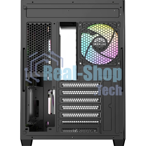 Компьютерный корпус Ocypus Iota C70 BK Curve ARGB Digital (Iota-C70-BKD400CD-GL)