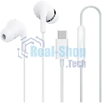 Проводные наушники Xiaomi Type-C Earphones белый, внутриканальные, USB Type-C