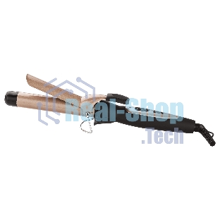 Щипцы для завивки волос BBK BST2501 черный/шампань, 25 мм, 200 °C, 1 режим
