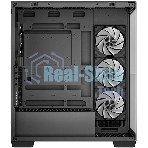 Компьютерный корпус Deepcool CG580 4F черный без БП ATX 6x120мм 3x140мм 2xUSB 3.0 audio bott PSU