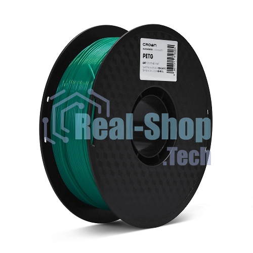 Филамент Crown Micro CM-FILPETG017G PETG 1.75 1кг темно-зеленый