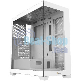 Компьютерный корпус Case Ocypus Gamma C72 WH ATX/win/white/no PSU/Tempered Glass