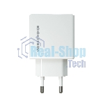 Сетевое зарядное устройство MORE CHOICE NC61 СЗУ 1USB+1USB-C 3.0A PD 20W+QC3.0 быстрая зарядка белый