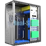 Компьютерный корпус c блоком питания 450 Ватт Case Foxline ATX, 450W, 4xUSB 2.0, powcord