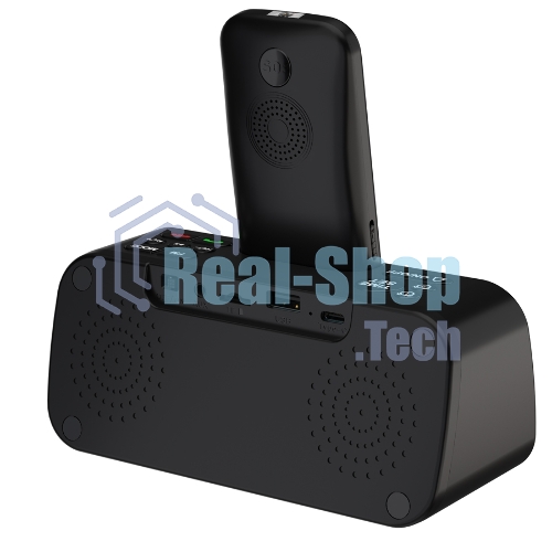 Мобильный телефон Maxvi RT-03 + док-станция, черный