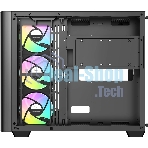 Компьютерный корпус Ocypus Iota C70 BK Curve ARGB Digital (Iota-C70-BKD400CD-GL)