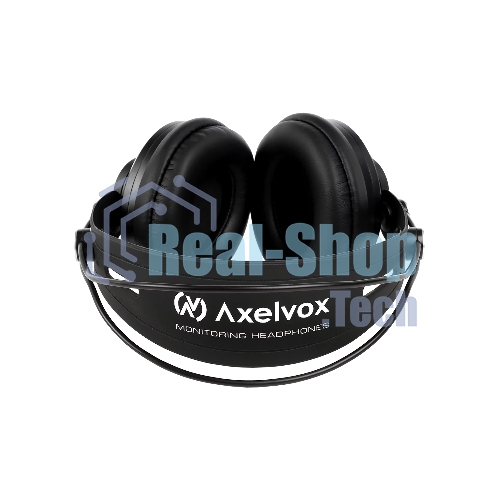 Проводные наушники Axelvox AX81 черный, полноформатные