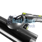 Пылесос вертикальный BRAYER BR4262 черный/желтый, питание от аккумулятора, 200 Вт, уборка сухая, пылесборник 1 л