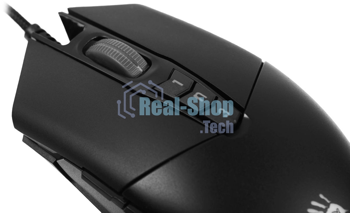 Мышь проводная A4Tech Bloody P91s черный, 8000 dpi, USB, кнопки - 8