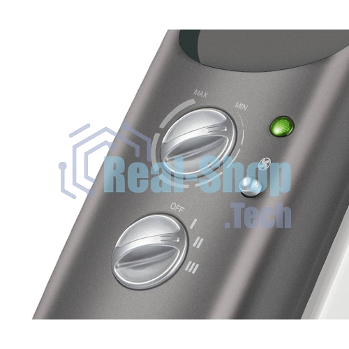 Обогреватель масляный Ballu Turbo BOH/TB- 07FH 1500 (7 секций), белый, 1500 Вт, 24 м2, механический термостат