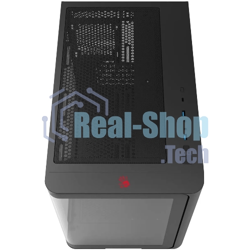 Компьютерный корпус Bloody BD-CC112 черный без БП mATX 9x120мм 2xUSB 3.0 audio bott PSU