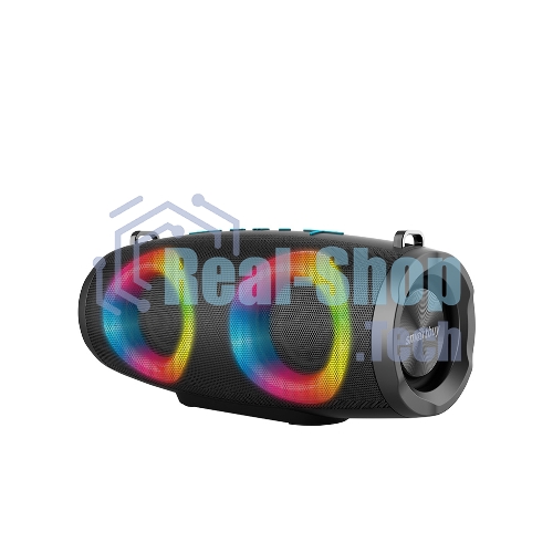 Акустическая система 2.0 Smartbuy BOOM JR, 16Вт, Bluetooth, MP3, FM, FlashLight, 3000 мАч.