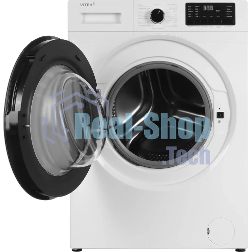 Стиральная машина Vitek VT-WME8201 класс: A+++ загр.фронтальная макс.:8кг белый инвертор