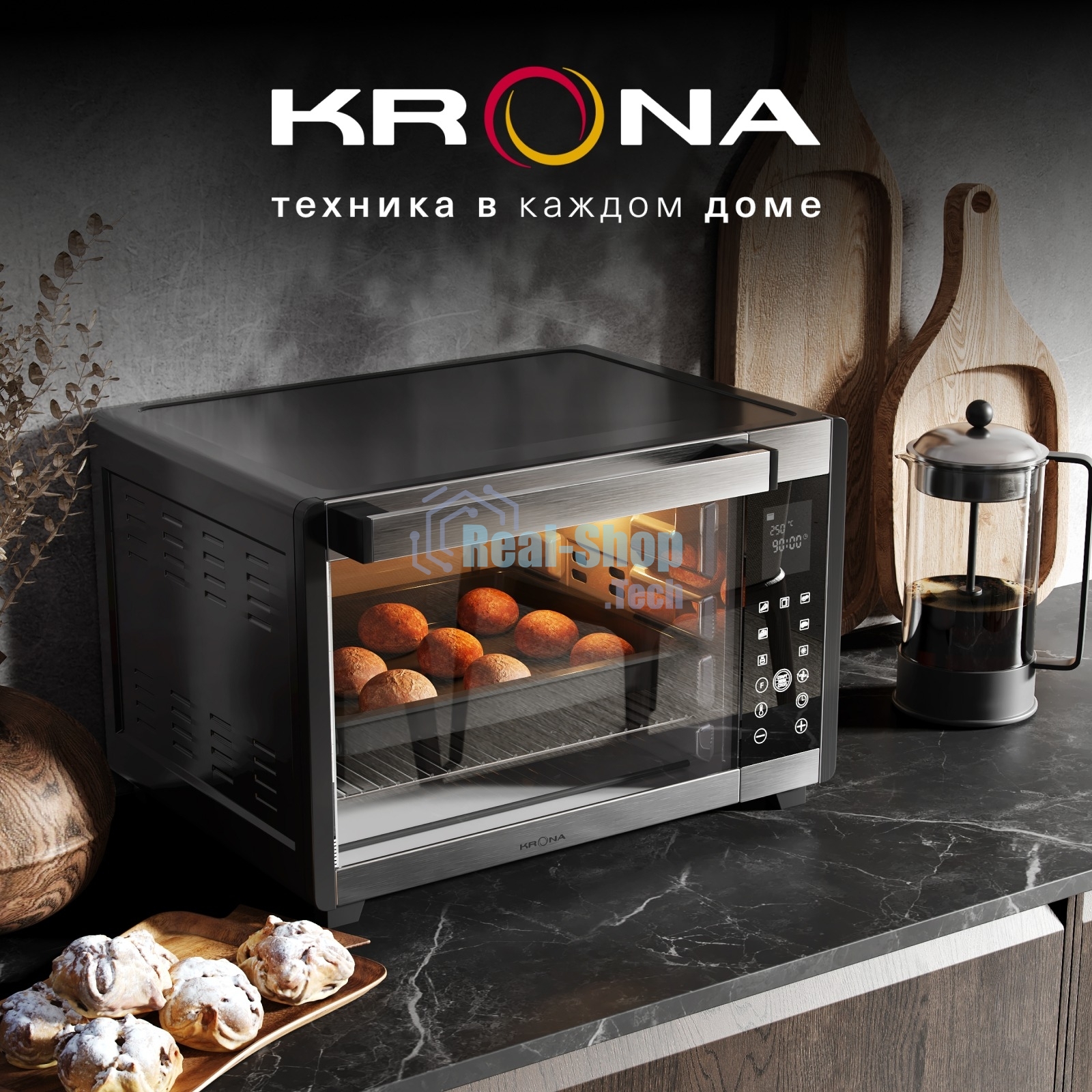 Электрическая мини-печь Krona OFEN 28 BLS