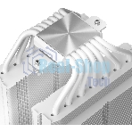 Кулер для процессора Thermalright Royal Pretor 130 Ultra White (4-pin PWM, 158mm, Ni/Cu, 7x6mm, 1x120mm ARGB +1x130mm, 69CFM/81.88CFM, 27dBA/28.3dBA, 2150RPM/1750RPM, S: 1200, 1700, 1851, 115X, 2011, 2066, AM4, AM5, white)
