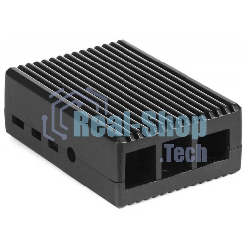 Корпус Qumo, Aluminum Case, Raspberry Pi 4B, Grey(RS018)