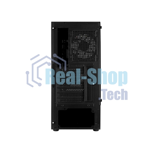 Компьютерный корпус MidTower Aerocool/Formula Quantum-G-BK-v2 черный без Б/п, ATX 3FRGb Fan on front panel