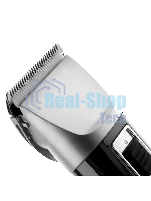 Машинка для стрижки BRAYER BR3402, LED-дисплей, 4 насад, турбо, титан. покр, регу. высоты лезвий