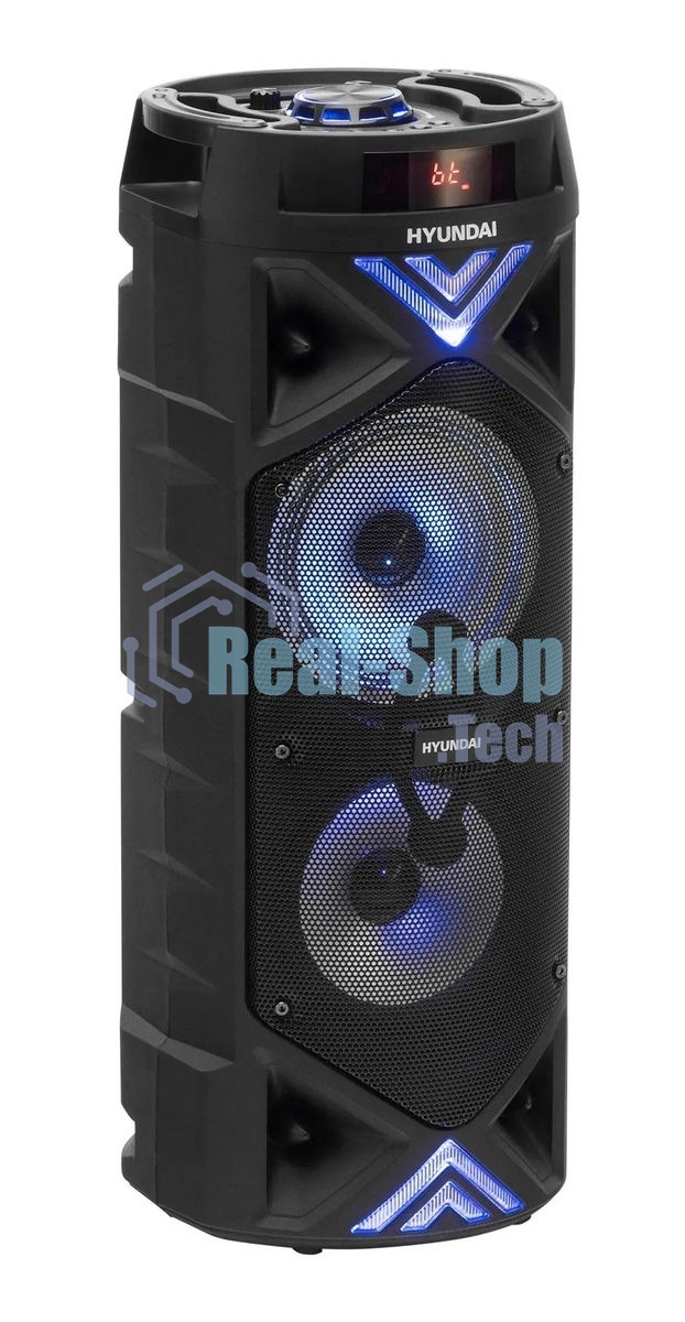 Минисистема Hyundai H-MC180 черный 80Вт/FM/USB/BT/SD/MMC