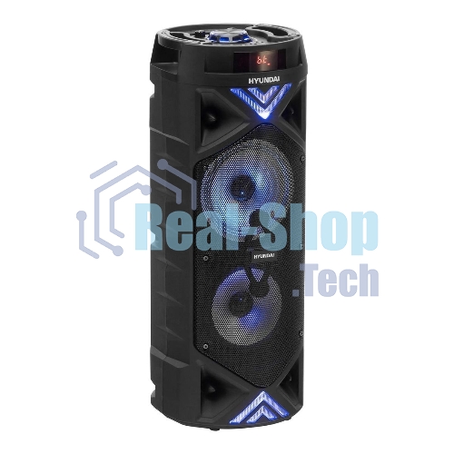Минисистема Hyundai H-MC180 черный 80Вт/FM/USB/BT/SD/MMC