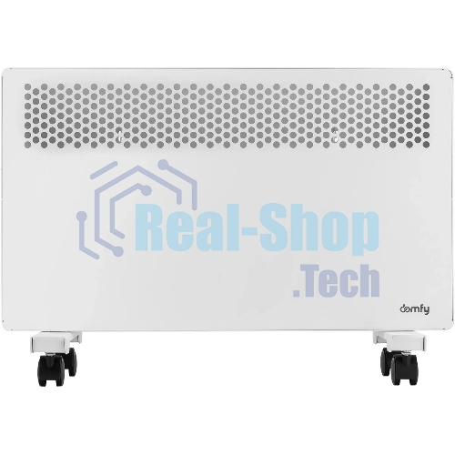 Конвектор электрический Domfy DCW-CH1020 белый, 2000 Вт, 30 м2, термостат