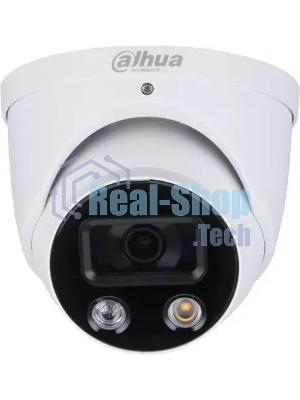 Камера видеонаблюдения IP Dahua DH-IPC-HDW3449HP-AS-PV-0280B-S5 2.8-2.8мм цв. корп.:белый/черный (DH-IPC-HDW3449HP-AS-PV-0280B)